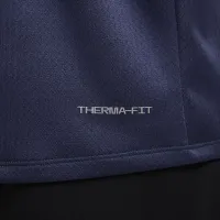 Nike Sphere Element чоловічі Therma-FIT Water-Repellent 1/2-Zip Running Top блакитний
