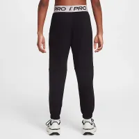 Nike Pro Fleece Big детские (Girls') Dri-FIT Joggers цвет черный