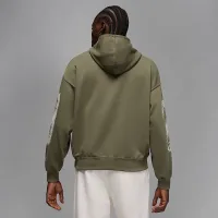 Nike Jordan Brooklyn чоловічі Collegiate Pullover Толстовка з капюшоном колір зелений