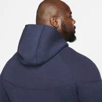 Nike Sportswear Tech Fleece Windrunner чоловічі Full-Zip Толстовка з капюшоном блакитний
