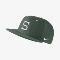 Michigan State Nike College Baseball Hat цвет зеленый