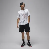 Nike Jordan мужские футболка цвет белый