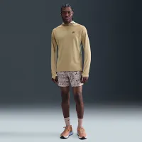 Nike чоловічі Dri-FIT UV Hooded Running Top колір коричневий