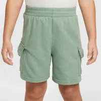 Nike Sportswear Little дитячі Pocket футболка and French Terry шорти комплект колір зелений