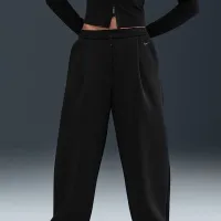 Nike Sportswear Modern Fleece женская Mid-Rise Loose Pants цвет черный