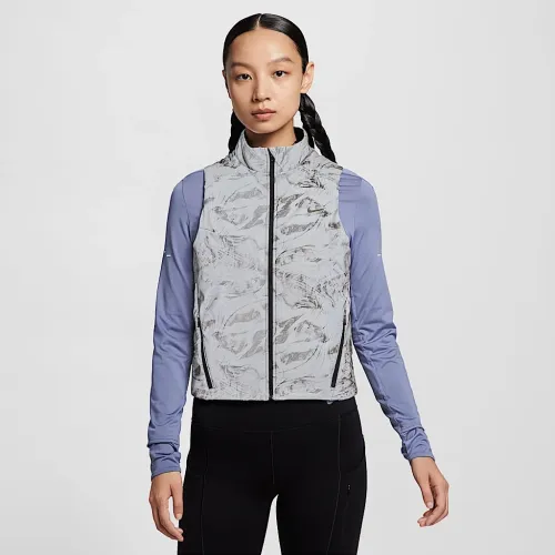 Nike Swift жіноча Therma-FIT ADV Reflective Running Vest колір сірий