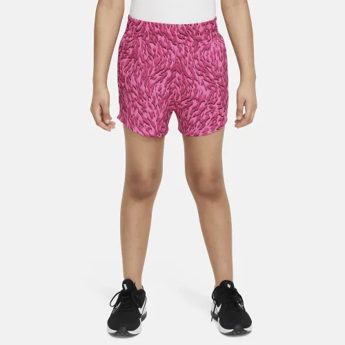 Nike One Big дитячі (Girls') Woven З високою талією шорти колір червоний