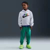 Nike Club Little детские Chenille Pullover Толстовка с капюшоном цвет коричневый