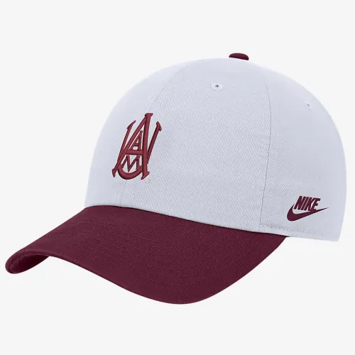 Alabama A&M Nike College Adjustable Cap цвет белый