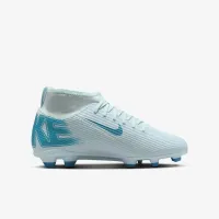 Nike Jr. Mercurial Superfly 10 Club Little/Big детские MG High-Top футбольные бутсы синий