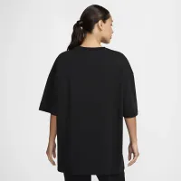Nike Sportswear Essential жіноча оверсайз футболка колір чорний