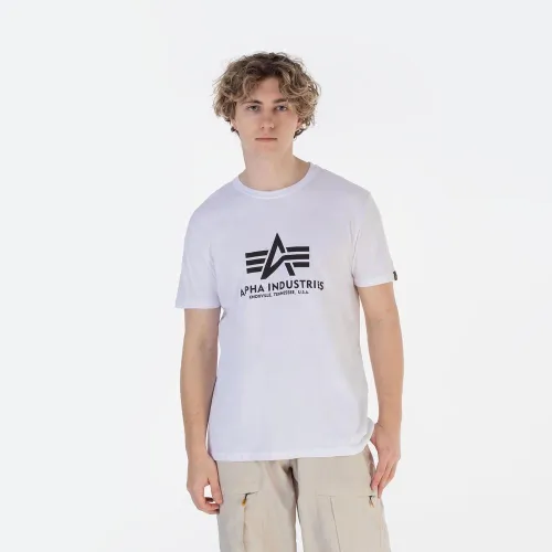 Футболка Alpha Industries Basic футболка 10050109 - Белая