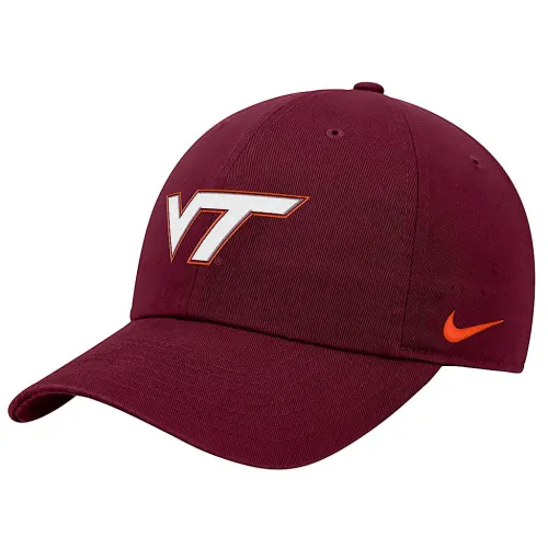 Virginia Tech Club мужские Nike College Cap цвет серый