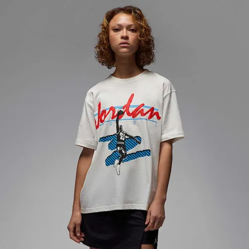 Nike Jordan MVP женская Graphic футболка цвет белый
