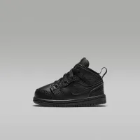 Nike Jordan 1 Mid Infant/Toddler Кроссовки цвет черный