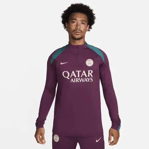 Paris Saint-Germain Strike чоловічі Nike Dri-FIT Soccer Drill Top колір червоний