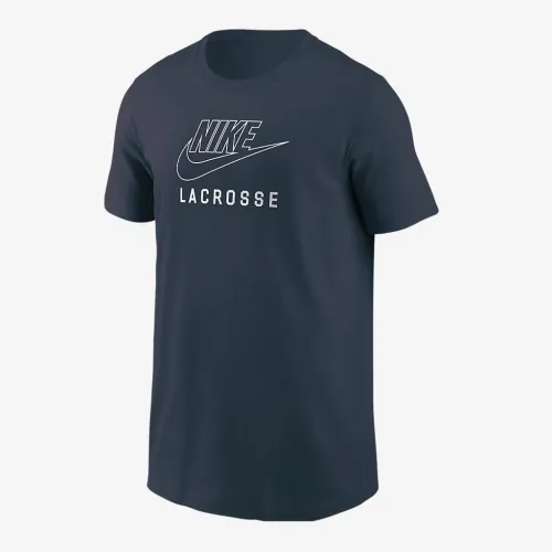 Nike Swoosh Big детские Lacrosse футболка синий