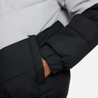 Nike Little детские Hooded Chevron Puffer Куртка цвет черный