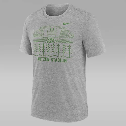 Oregon Ducks Local Campus Time Honoцвет красный Tradition мужские Nike College футболка цвет серый