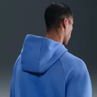 Nike Primary Fleece чоловічі Dri-FIT UV Pullover Performance Толстовка з капюшоном блакитний