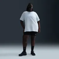 Nike Sportswear Essential жіноча футболка (великі розміри) блакитний