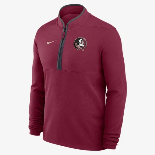 Florida State Seminoles Victory чоловічі Nike Dri-FIT College 1/2-Zip Long-Sleeve Top колір сірий