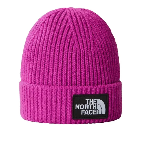 Шапка The North Face Logo Box Beanie 0A3FJX1I71 - Рожева