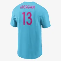 Alex Morgan San Diego Wave чоловічі Nike NWSL футболка блакитний