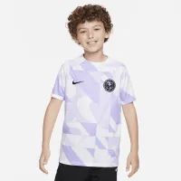 Club Америка Academy Pro Third Big детские Nike Dri-FIT Soccer Pre-Match Short-Sleeve Top цвет белый