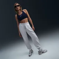 Nike Sportswear Phoenix Fleece женская С высокой Талией оверсайз Sweatpants цвет коричневый