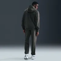 Nike Sportswear Club мужские Washed Fleece Толстовка с капюшоном цвет серый