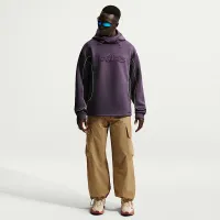 Nike Project F.R.O.G. мужские Bubble Mesh Pullover Толстовка с капюшоном цвет фиолетовый