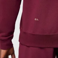 Nike NOCTA мужские Fleece CS Crew цвет красный