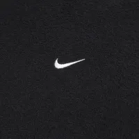Nike Sportswear Phoenix Plush женская Slim Mock-Neck Long-Sleeve Cropped Cozy Fleece Top цвет черный
