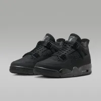 Nike Air Jordan 4 Retro чоловічі Кросівки колір чорний