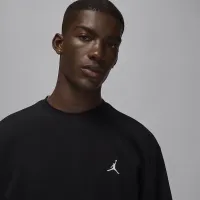 Nike Jordan Brooklyn Fleece мужские Crew-Neck свитшот цвет черный