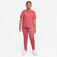 Nike Pro Warm Dri-FIT Big детские (Girls') лосины (Extended Size) Pink