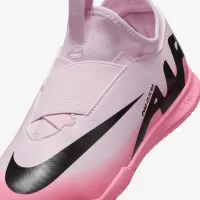 Nike Jr. Mercurial Vapor 15 Academy Little/Big дитячі IC Low-Top Soccer Кросівки Pink