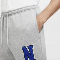 Nike Sportswear Club мужские Fleece Cuffed Pants цвет серый