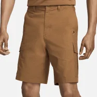 Nike Club чоловічі Woven Cargo шорти колір коричневий