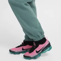 Nike Sportswear Club Fleece Big детские Loose Pants цвет зеленый