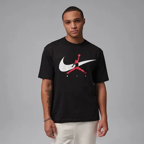 Nike Jordan Brooklyn мужские Jumpman футболка цвет черный