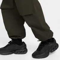 Nike Tech мужские Woven оверсайз Pants цвет зеленый