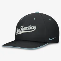 San Francisco Giants Pro Tech Script мужские Nike Dri-FIT MLB Adjustable Hat цвет черный