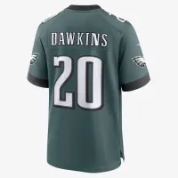 Brian Dawkins Philadelphia Eagles мужские Nike NFL Game Jersey цвет зеленый