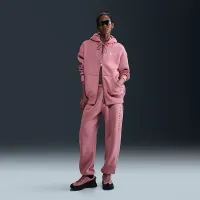 Nike Sportswear Phoenix Fleece женская С высокой Талией оверсайз Sweatpants Pink