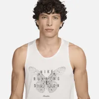 Nike Rise 365 Running Division чоловічі Dri-FIT Running Tank Top колір білий