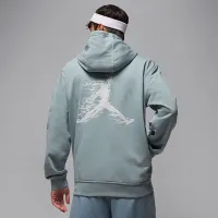 Nike Jordan Sport Crossover чоловічі Dri-FIT Graphic Pullover Толстовка з капюшоном колір сірий