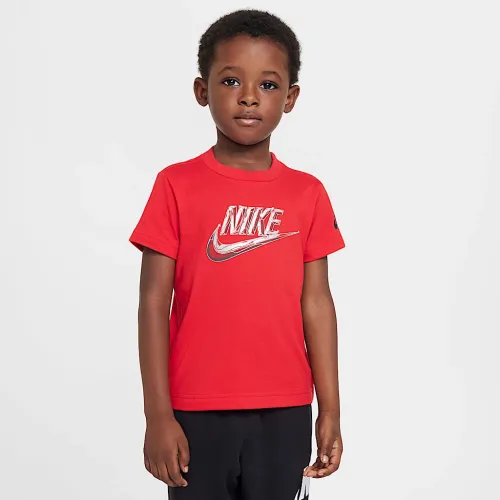 Nike Toddler Metallic Futura футболка цвет красный