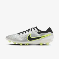 Nike Tiempo Legend 10 Pro Artificial-Grass Low-Top футбольні бутси колір сірий